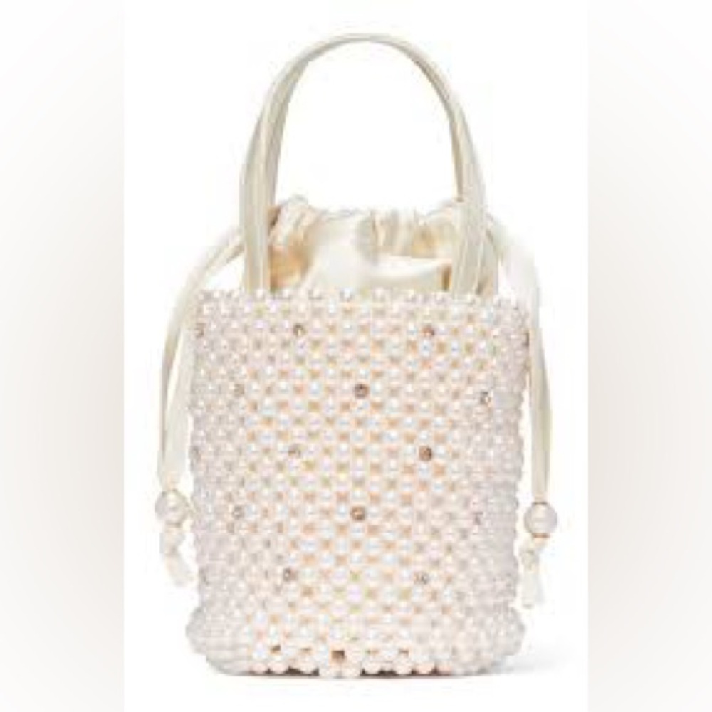 Kate Spade Purl Embellished Small Bucket Bag